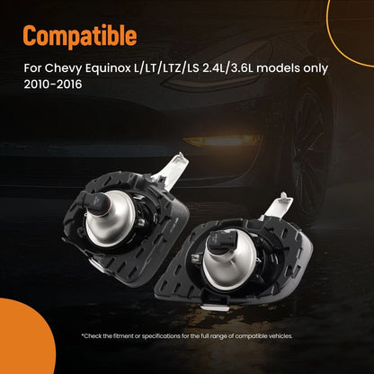 Fog Light Assembly 10335108 for Chevy Equinox 2010–2016