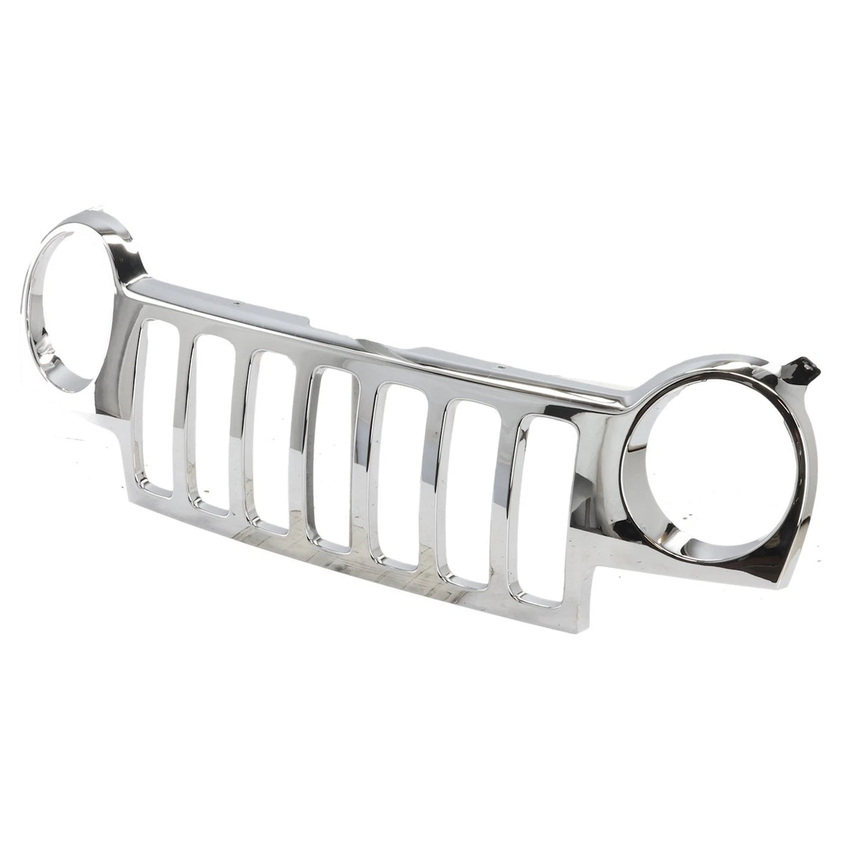 Grille Shell for Jeep Liberty (2002–2004) Chrome Plastic