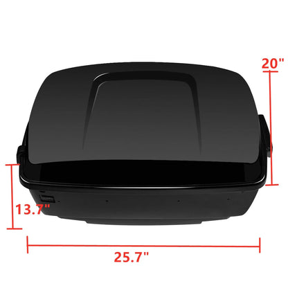 Speakers Light & Trunk Backrest Rack for Harley Touring 2014-2026
