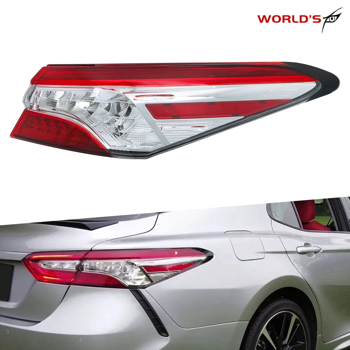 Tail Light Assembly for Toyota Camry (2018–2020) Left Driver LED