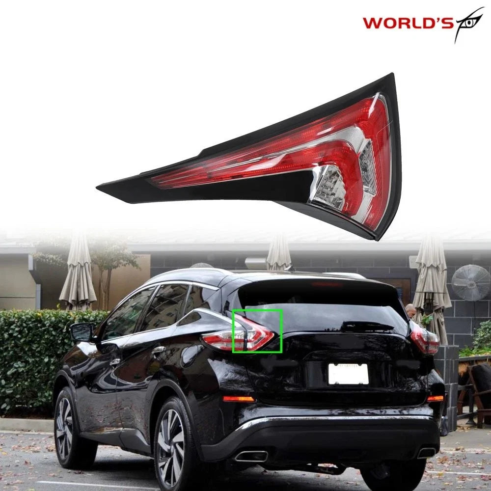 Left Side Inner Red Tail Light for Nissan Murano (2015–2018)