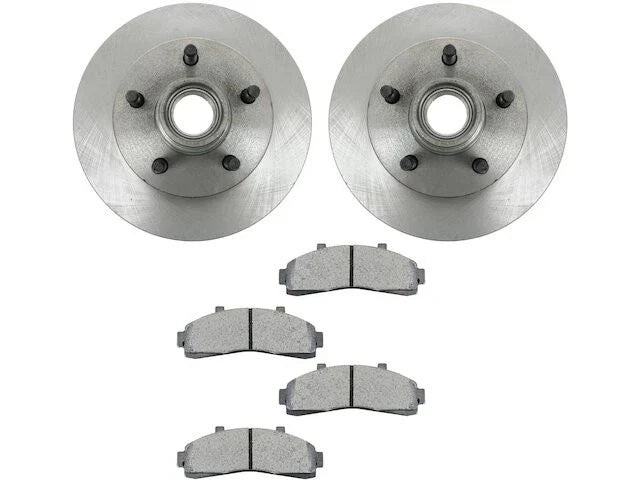 Front Brake Pad and Rotor Kit for Mazda B3000 (1998–2002) GX579VP