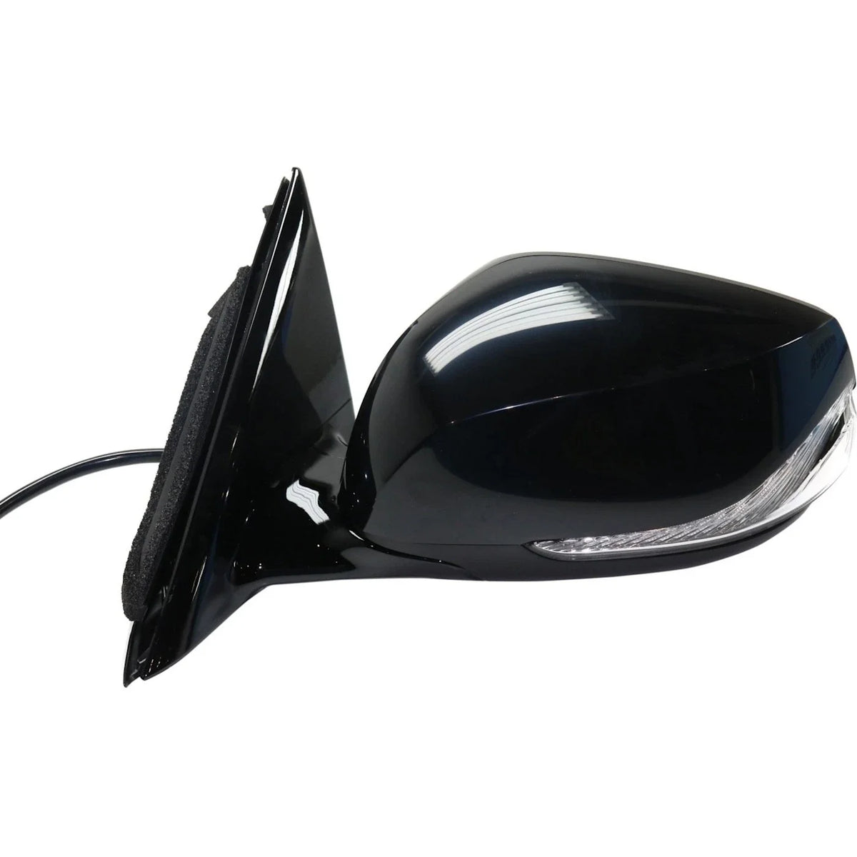 Power Mirror Left Side for Infiniti Q50 (2014-2018) Manual Fold, Paintable