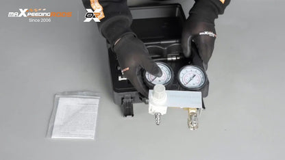 Cylinder Leakage Leakdown Detector Tool Kit with Adapters for Universal Use