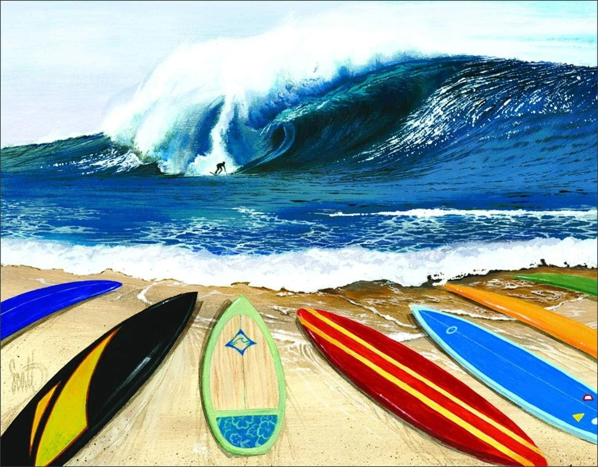 Metal Sign for Westmoreland Wait Turn Surf Boards (#1781)