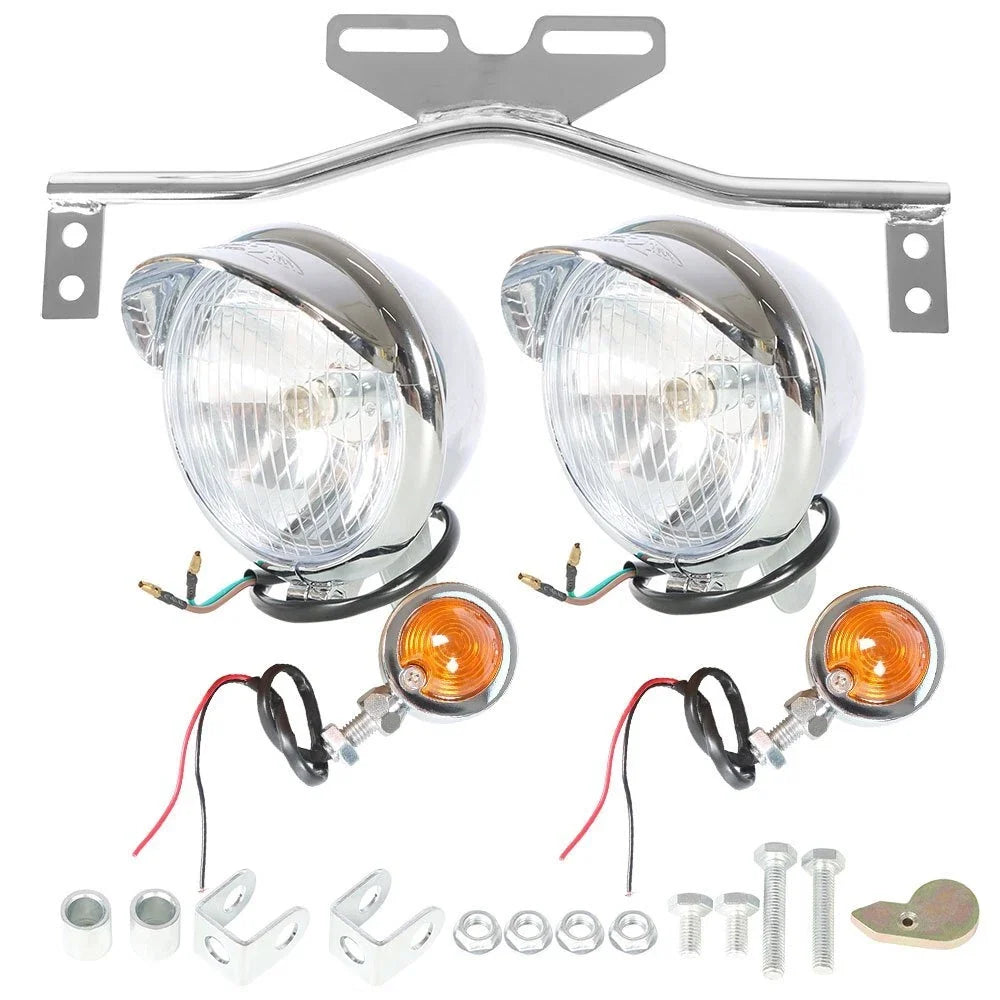 Fog Light Bar with Bracket for Honda Motorcycle (W/ Turn Signal)