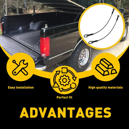 Tailgate Cables Set for F150 F250 F350 (1983–1996)