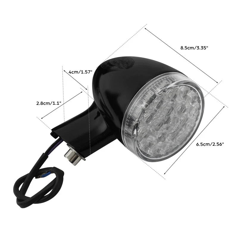 Turn Signal Lights for Touring (2009–2024) & Softail (2000–2024) Harley