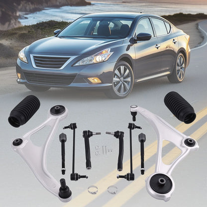 Lower Control Arms & Tie Rod for Nissan Altima 2013-2014