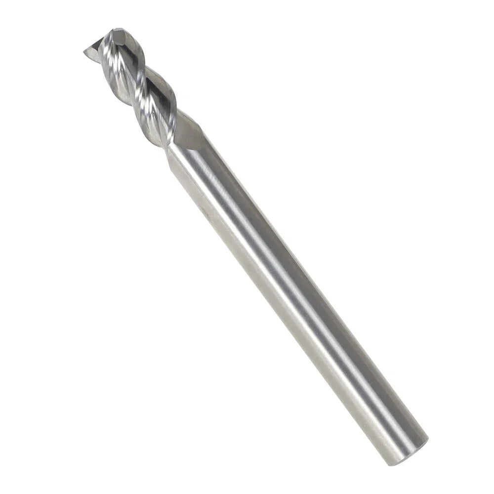 3 Flute 1/4" Regular Carbide End Mill (5/8" Cut) for Various Tasks