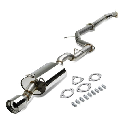 4" Exhaust System with Muffler Tip for Honda Civic Coupe (2012-2015)