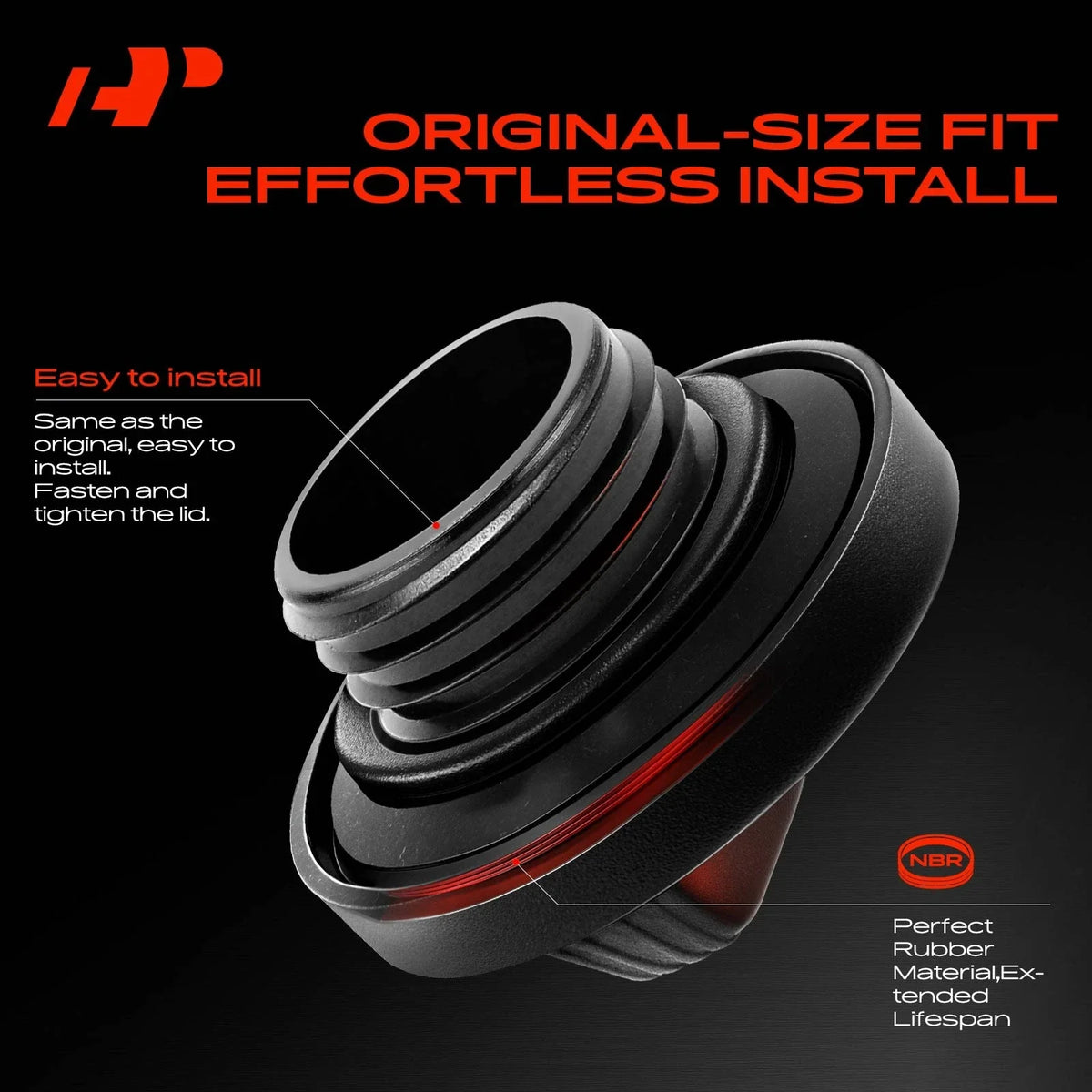Engine Oil Filler Cap for F-150, F-250, Explorer, Escape, Mustang