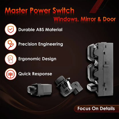 Master Power Window Mirror Lock Switch for F-150 (2004-2008)