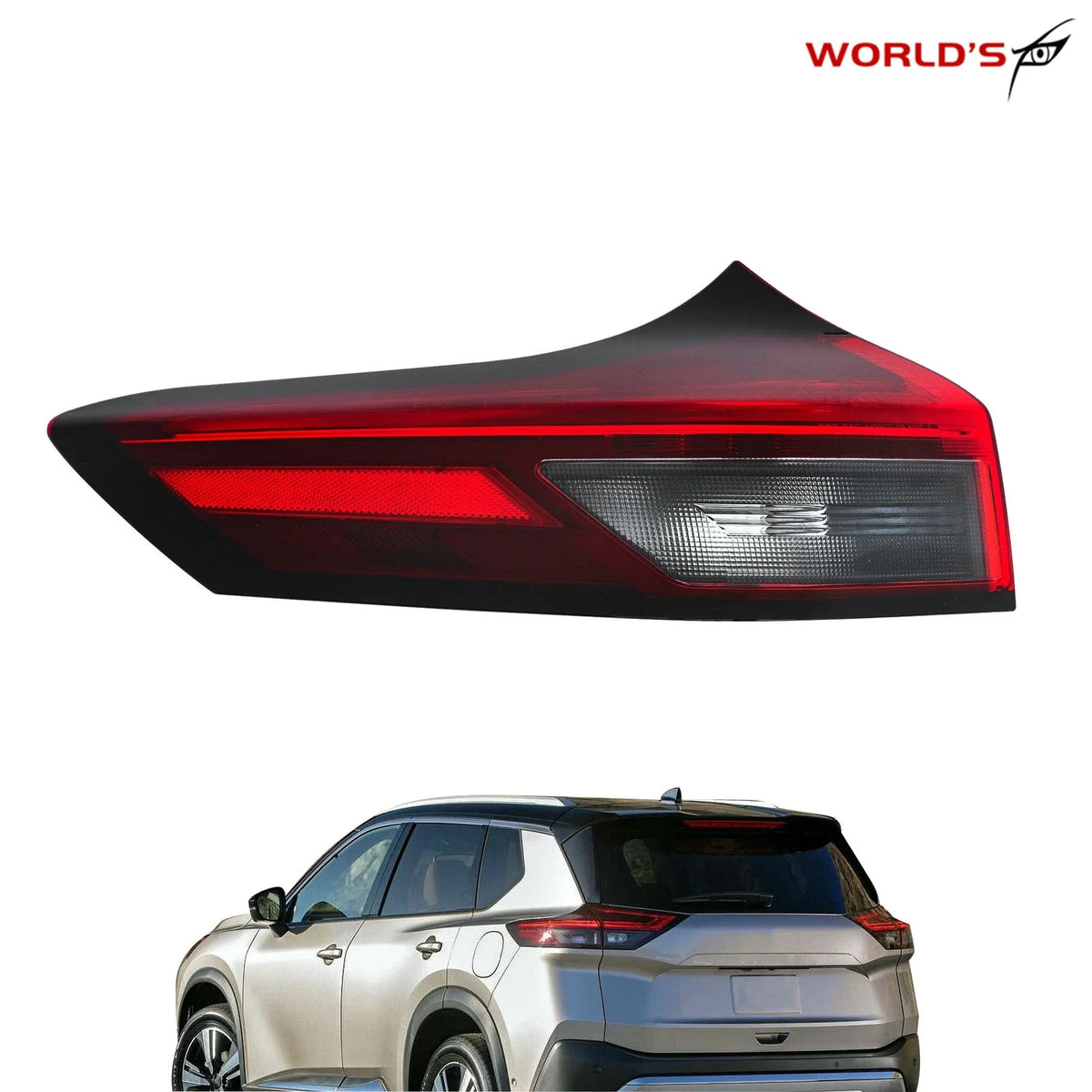 Outer LED Tail Light for Nissan Rogue (2021–2023) Left Driver Side