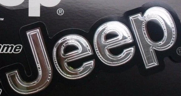 Decal Sticker for Jeep CJ7, CJ6, Wrangler, Cherokee (1976–1986)
