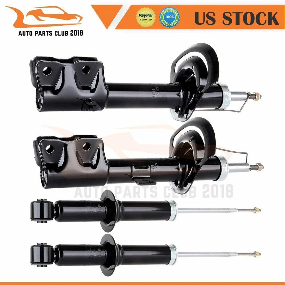 Set of 4 Strut Assemblies for Dodge Caliber Jeep Compass (2007–2012)