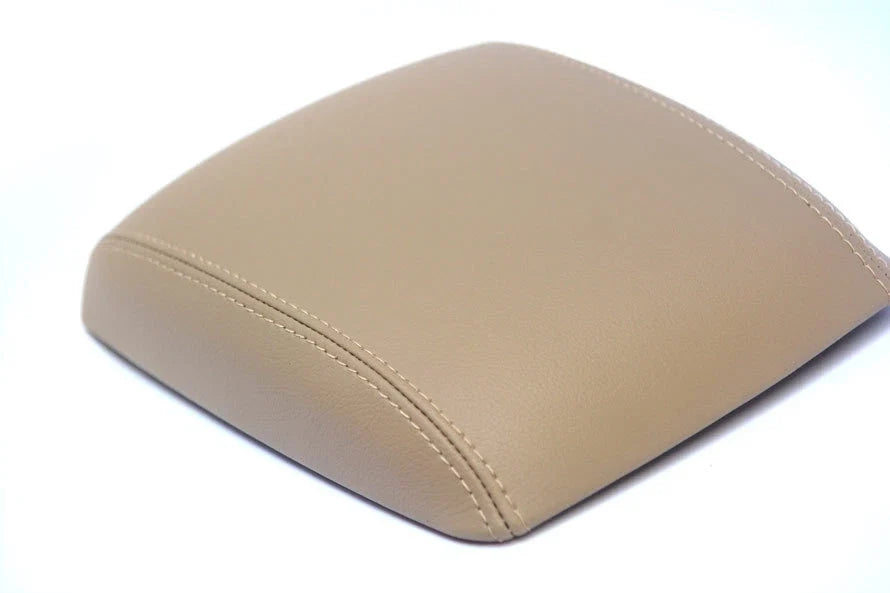 Leather Synthetic Center Console Armrest Cover for Kia Sorento (2004–2008) Beige