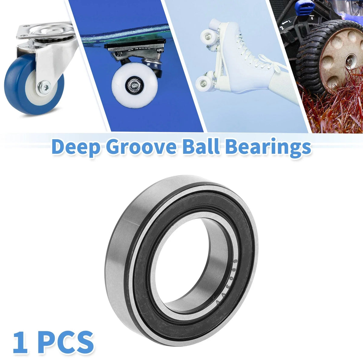 6903VV Deep Groove Ball Bearing for Scooter Skateboard Wheel (1 Pc)