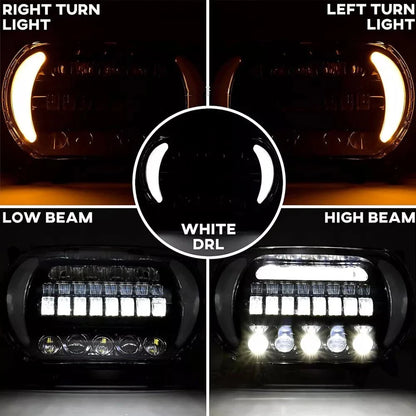 LED Headlight for 2015–2024 Road Glide by Harley