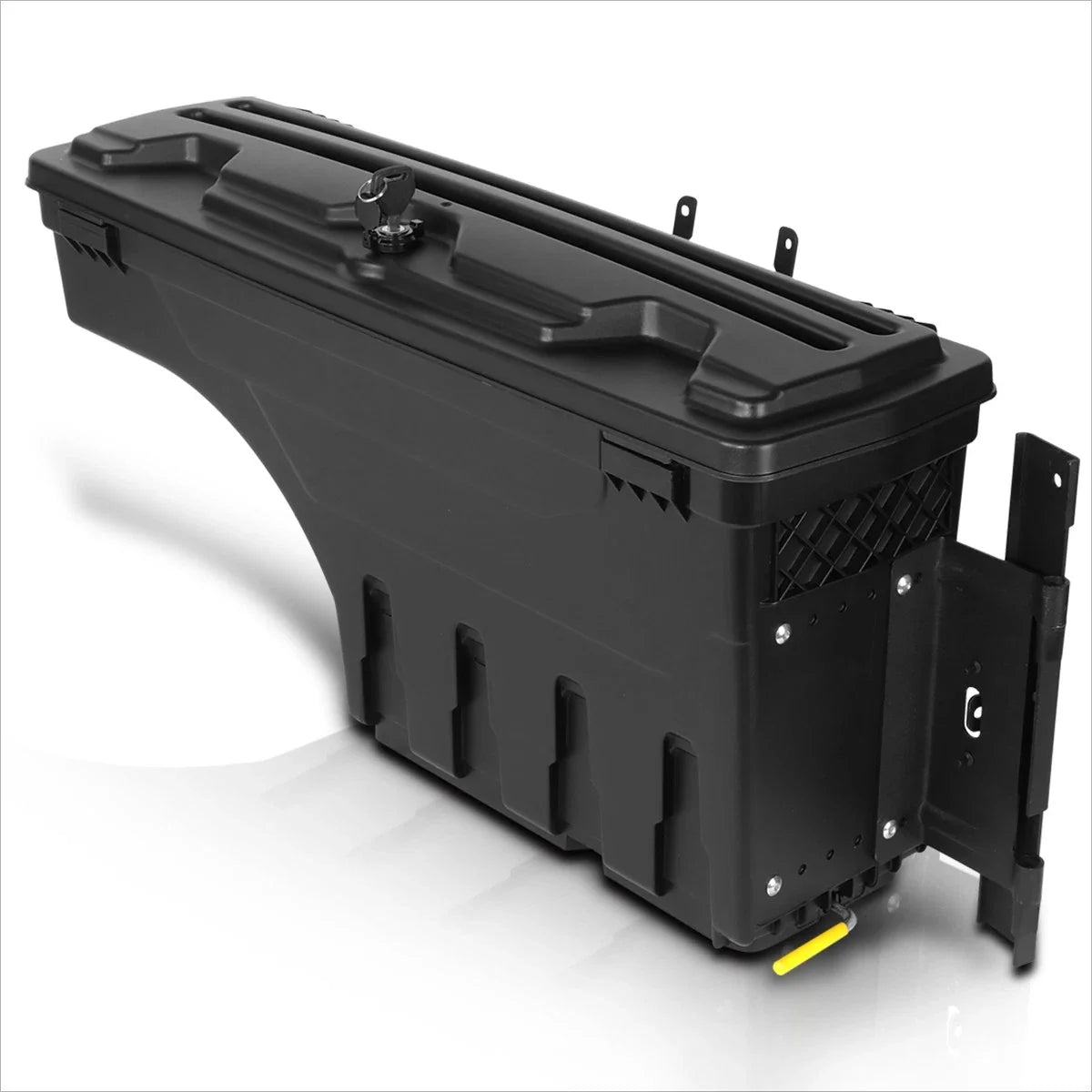 Right Side Truck Bed Wheel Storage Box w/Lock & Key for F250 F350 Superduty (2017–2020)