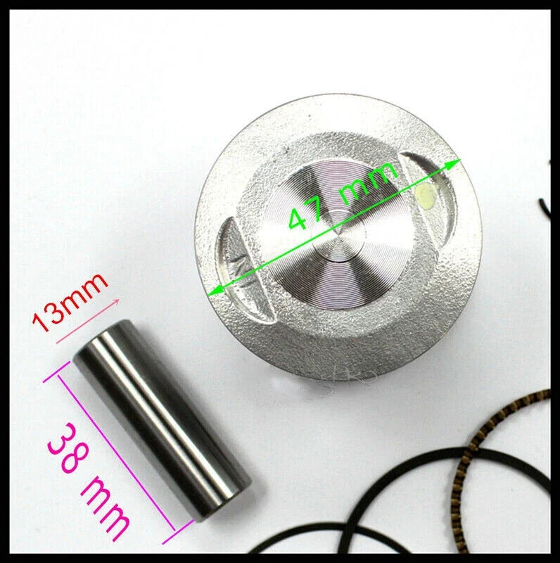 Piston and Rings Kit for Thumpstar DHZ Atomik PITPRO 50cc 70cc 90cc (2000–2023)