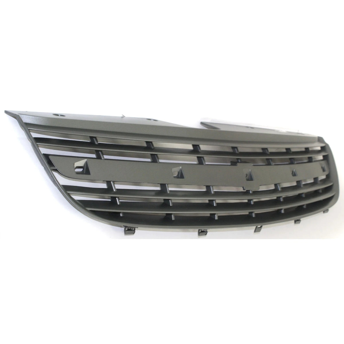 Grille for Chevrolet Malibu (2000–2005) Silver Gray Shell and Insert