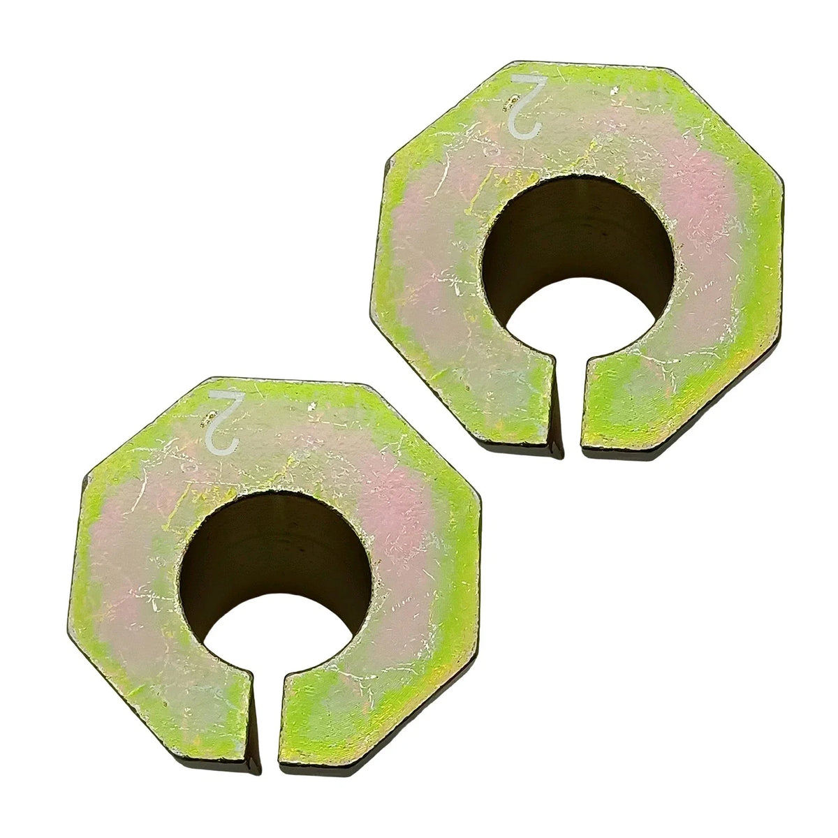 2X Degree Caster Shim for Ford F250 F350 SD (2005–2024) & Ram 2500 3500 (1994–1999)