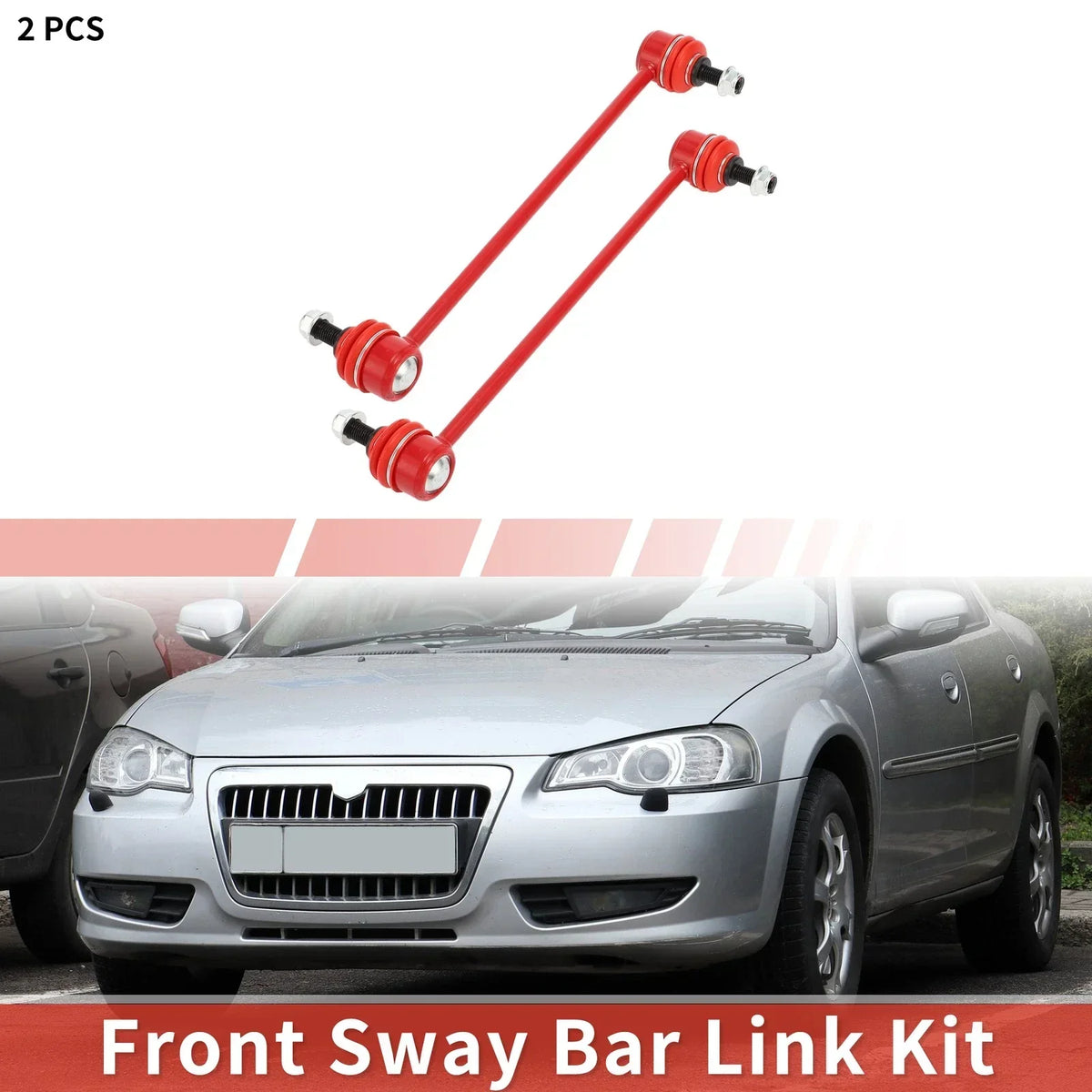 Front Stabilizer Kit with Sway Bar Links for 2001-2010 Chrysler Sebring
