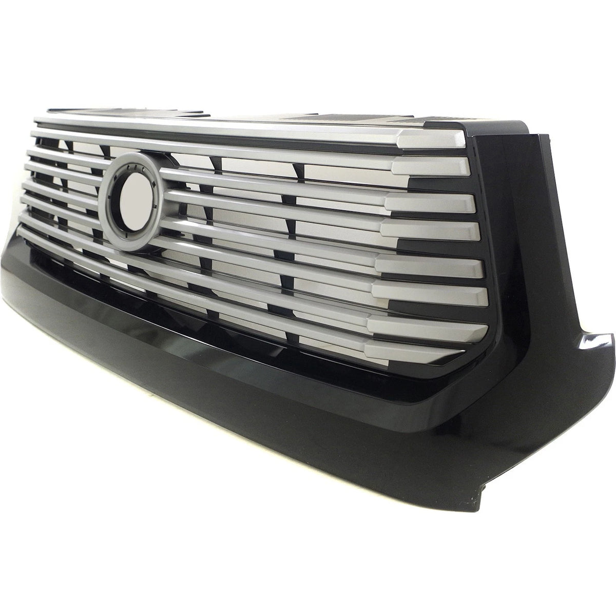Grille for Toyota Tundra (2014–2017) Painted Silver Shell Gray Insert