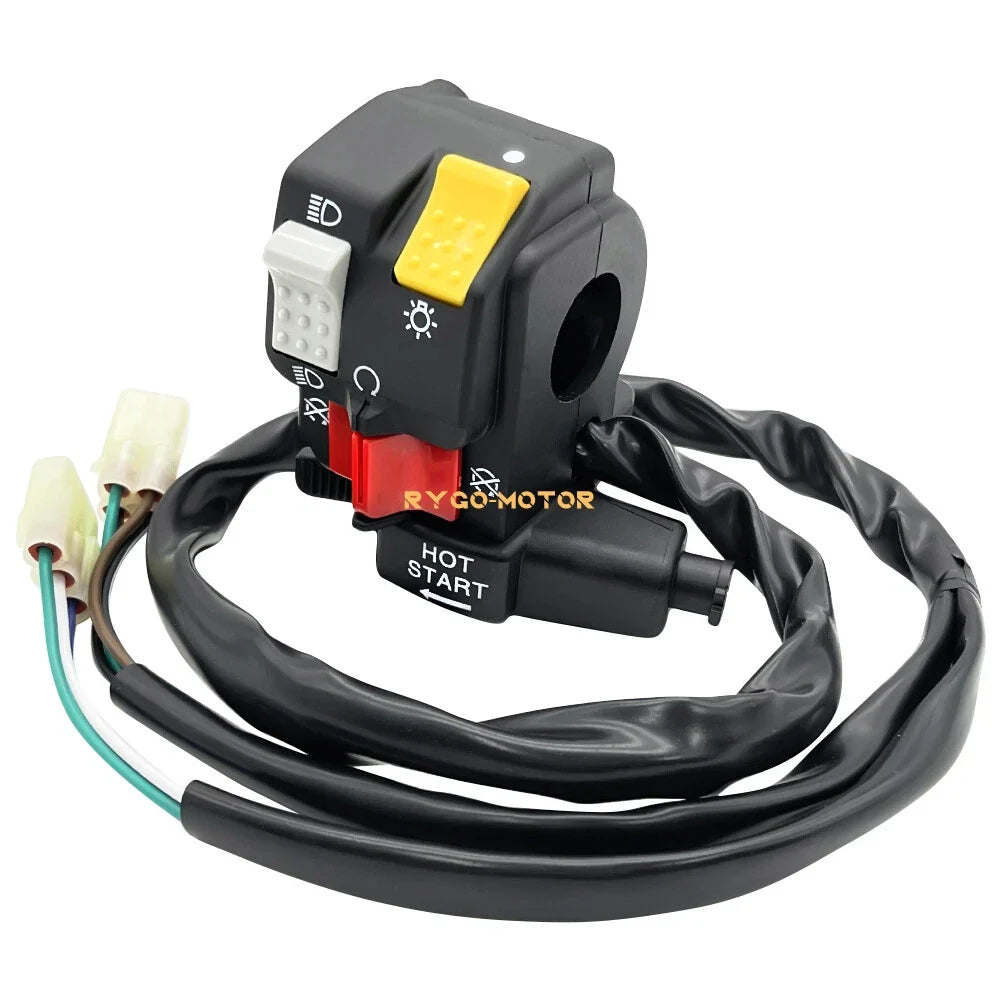 Left Kill Stop Switch for Honda TRX450R 2008-2009 Handlebar Control