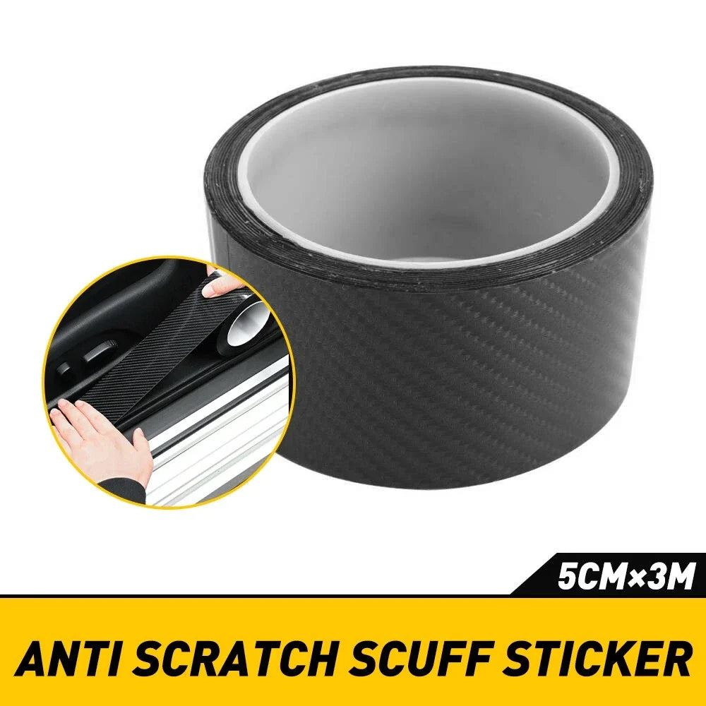 Scuff Sill Protector Cover (Carbon Fiber) for Toyota Hilux N70