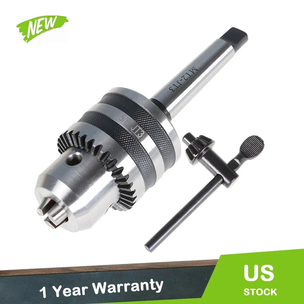 Drill Chuck 1/32" - 5/8" for Heavy Duty MT2-JT3 Shank