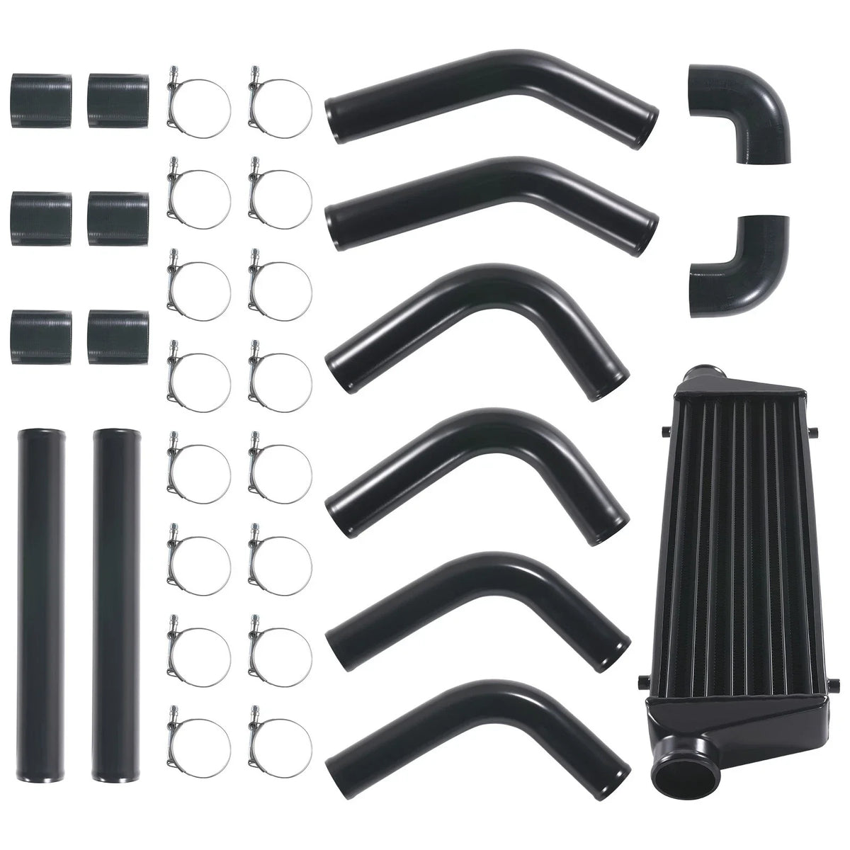 2008-2012 Mini Cooper 1.6L Turbo Black 2.5" Intercooler Kit