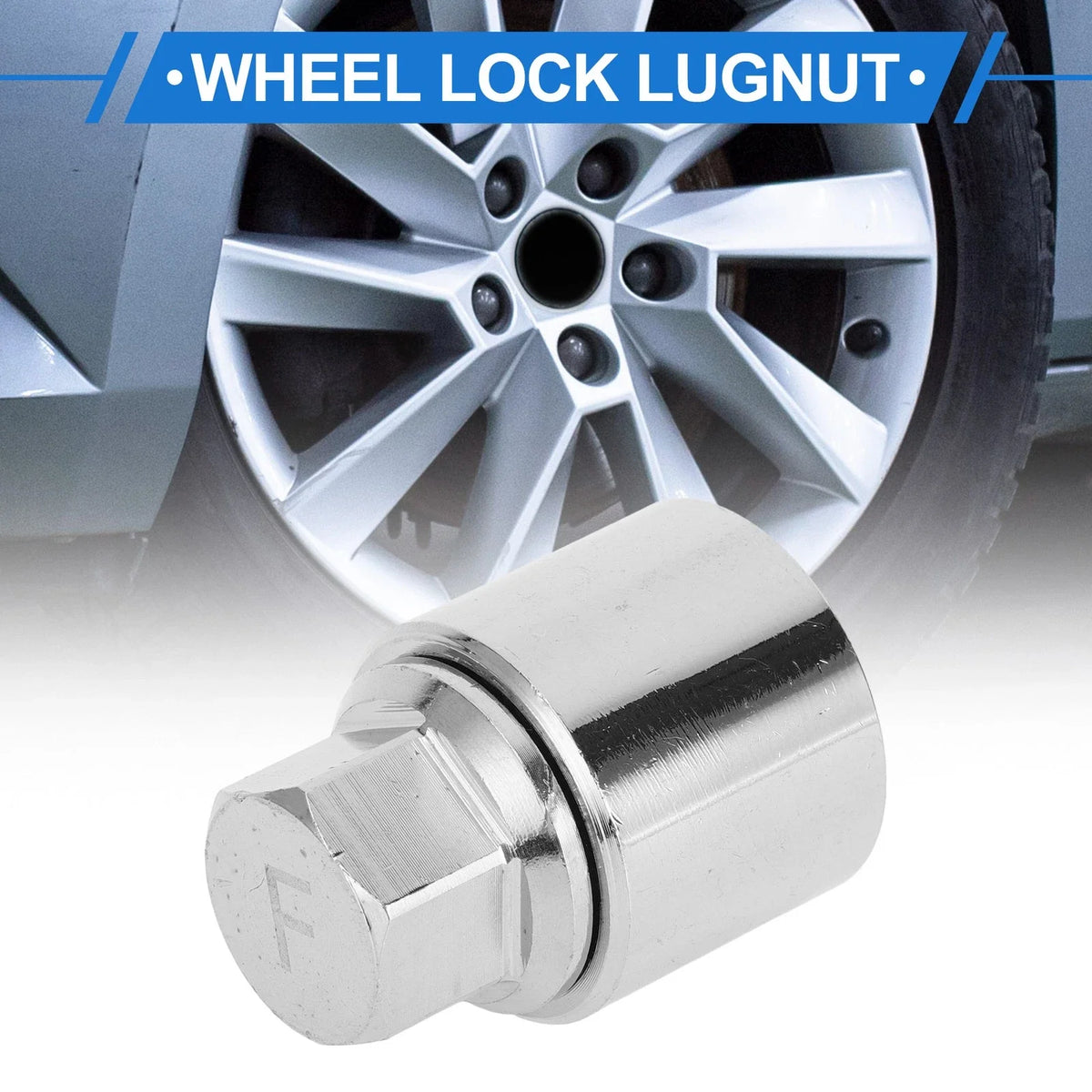 Type F Wheel Lock Lugnut Antitheft Key Socket for Skoda VW 