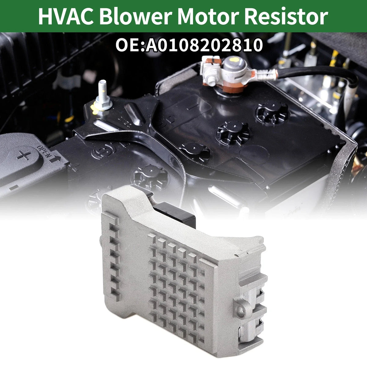 HVAC Blower Motor Resistor No.A0108202810 for Mercedes 