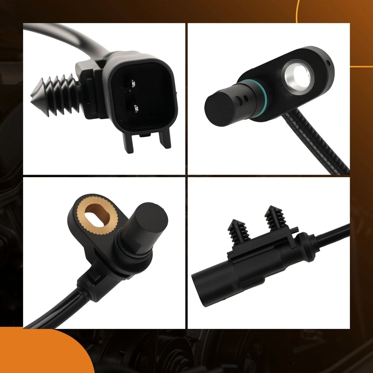 ABS Wheel Speed Sensors (Set of 4) for 2014-2019 GMC Sierra ALS2631