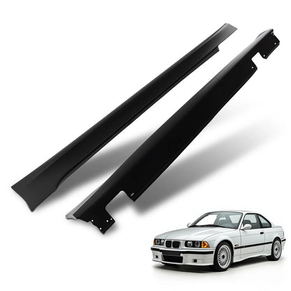 ABS Plastic Side Skirt Diffuser Extensions for BMW M3 E36 (1992-1999)