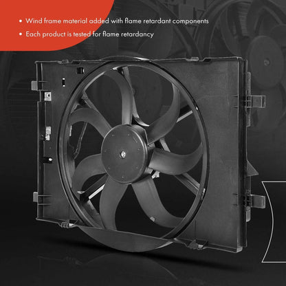 Cooling Fan Assembly & Shroud for 2006-2009 Ford Fusion