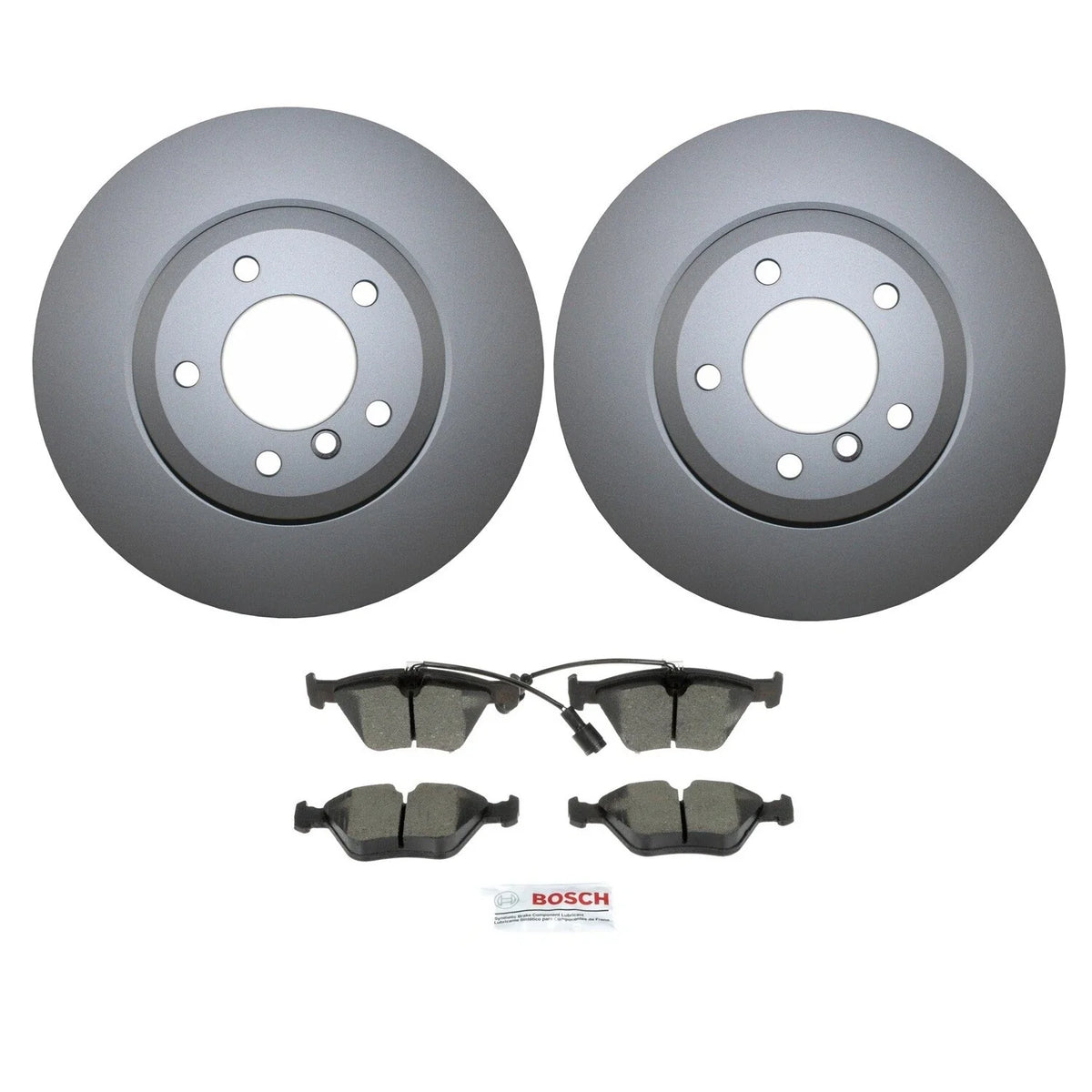 Front Brake Rotor & Pad Set 325mm with Bosch Ceramics for BMW E46 E85 1998-2006