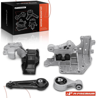 Set of 4 Engine Motor & Torque Strut Mounts for Nissan Rogue (2008–2013)