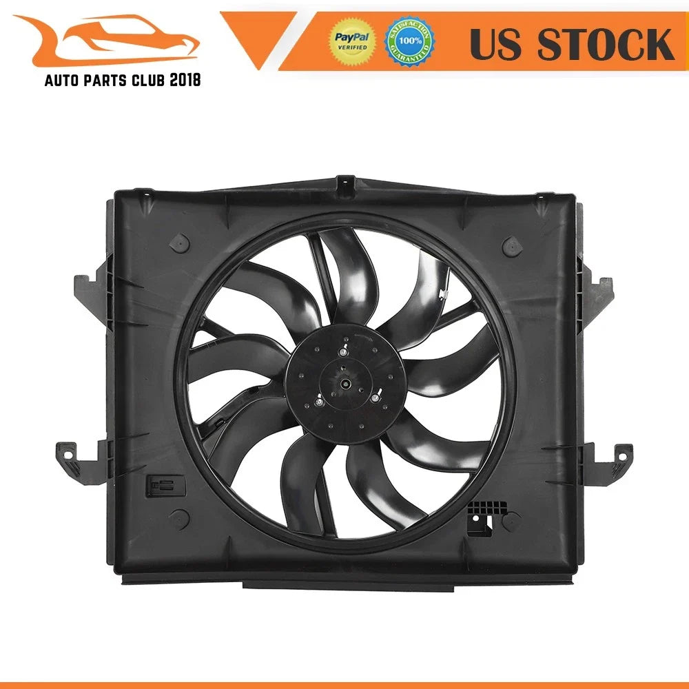Radiator Cooling Fan for Jeep Wagoneer, Ram 1500 (2019–2022)