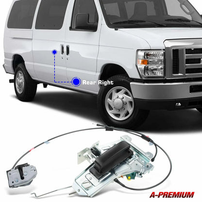Sliding Door Actuator Lock for Ford E-150 E-250 E-350 1992-2014