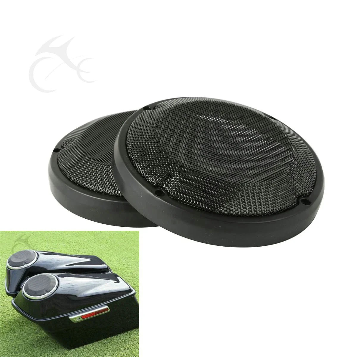 Fairing Speaker Grills Lower Vented for Harley Street Glide 1983-2024