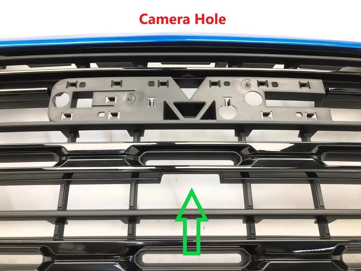 Front Upper Grille - Dynamic Blue MET 41 for GMC Sierra 1500 (2022–2024)