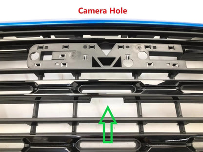 Front Upper Grille - Dynamic Blue MET 41 for GMC Sierra 1500 (2022–2024)