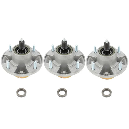 Set of 3 Deck Spindles for John Deere Z425 Z445 (48'' 54'')