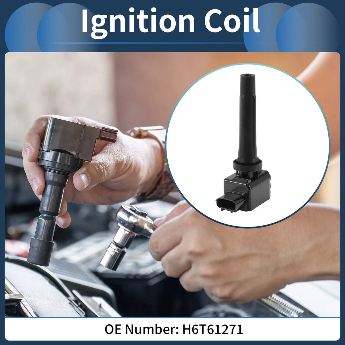 Ignition Coil Pack No.H6T61271 for Mazda 3 (2012–2020)
