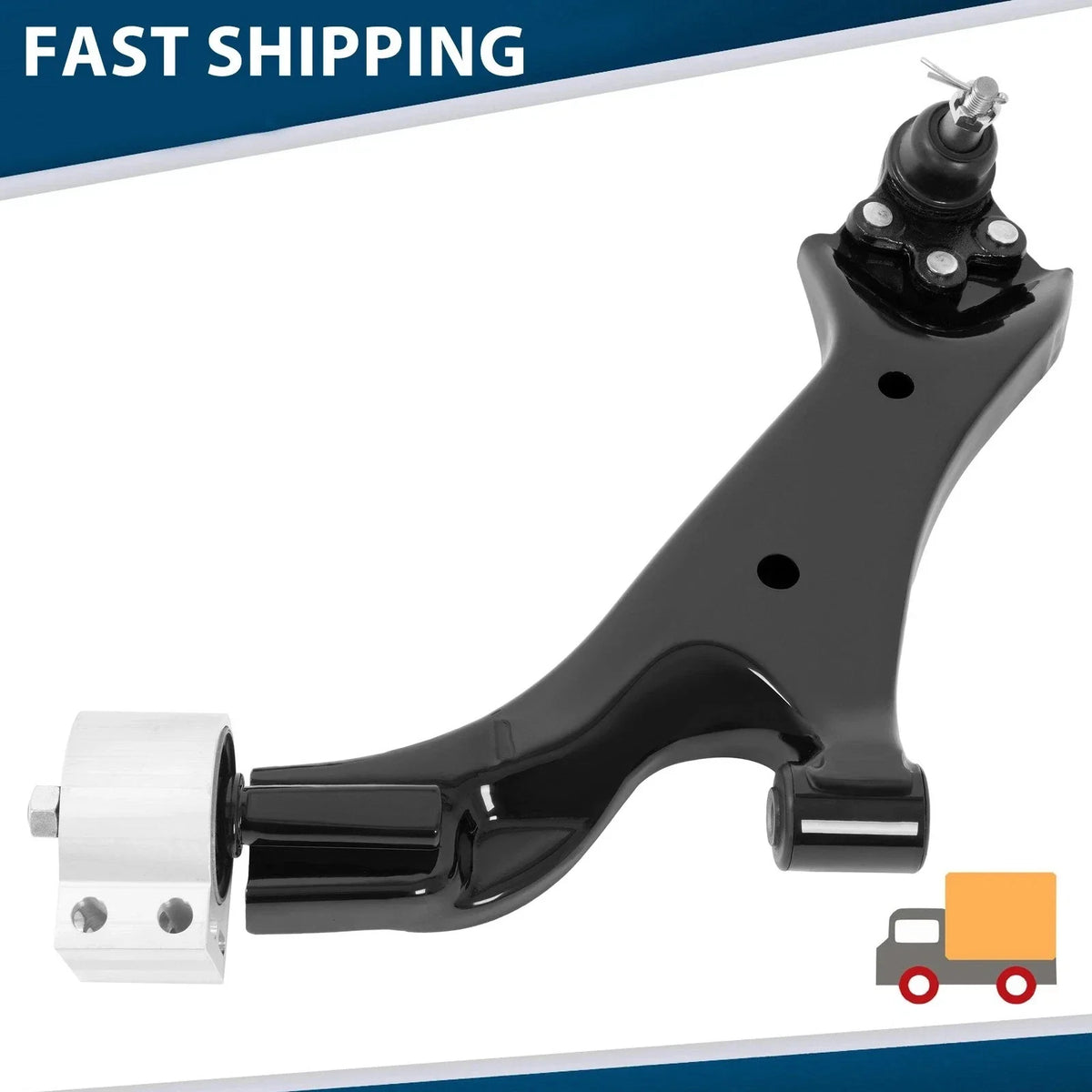 Front Left Ball Joint & Control Arm for Chevy Equinox GMC Terrain 2010-2017
