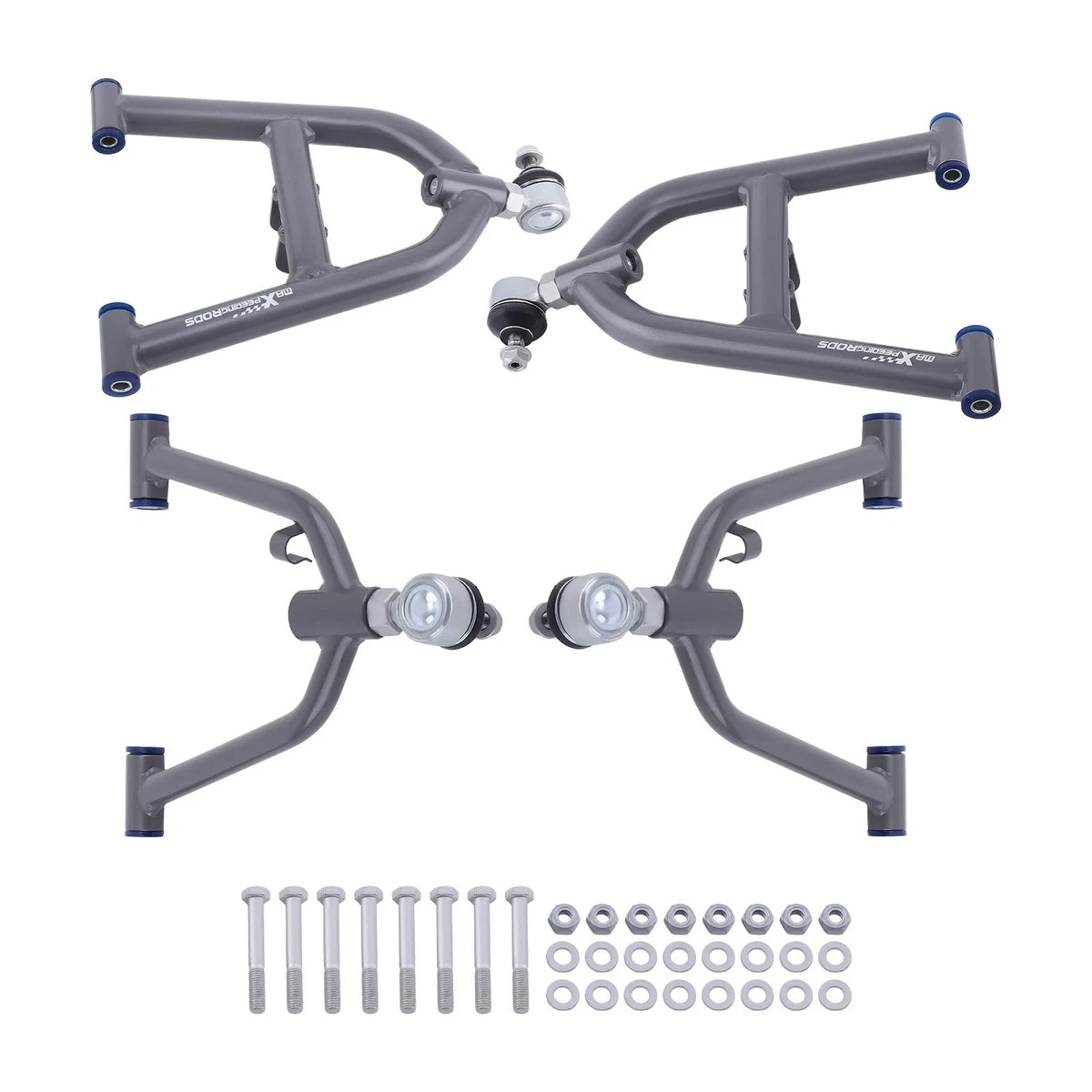 4X Front Upper Lower A-Arms for Yamaha Warrior 350 YFM350X (1989–2003)