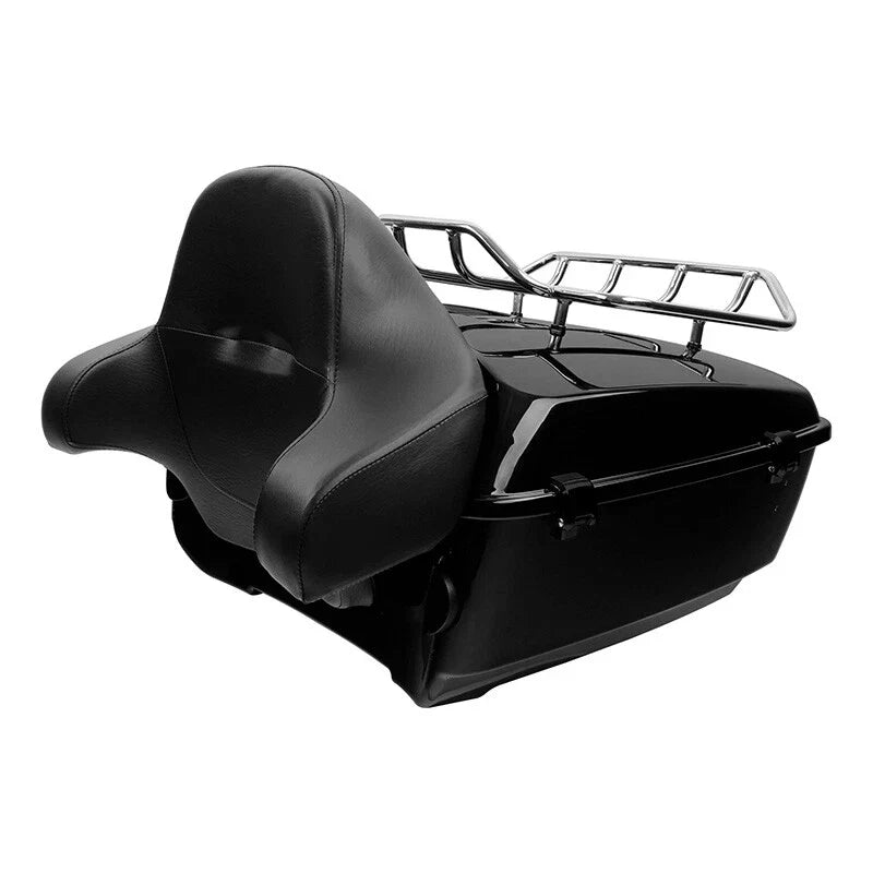 Trunk Backrest Mount Rack for Harley Touring Road King Glide (2014–Present)